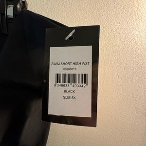 Plus size swim shorts